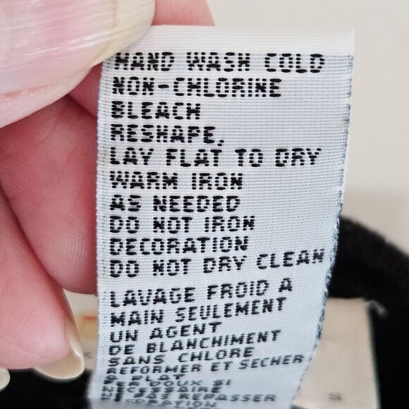 Talbots Petites Small Black Cardigan Beaded Embroidered Sandal Beach Vintage - Picture 10 of 14